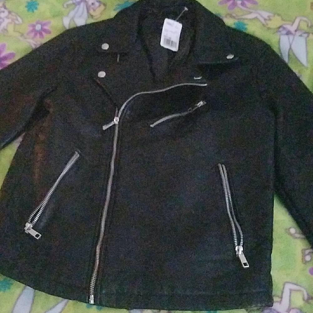 Men's Forever 21 faux leather jacket